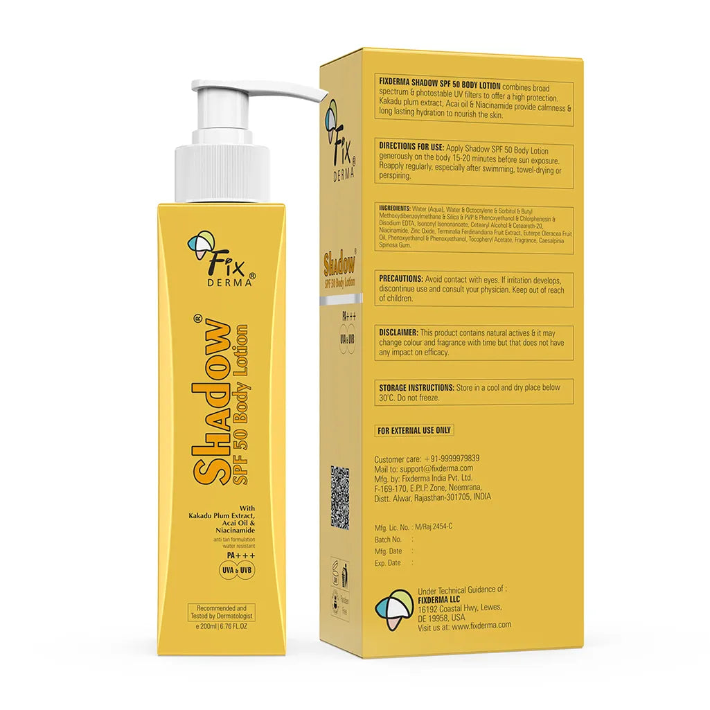Shadow SPF 50 Body Lotion