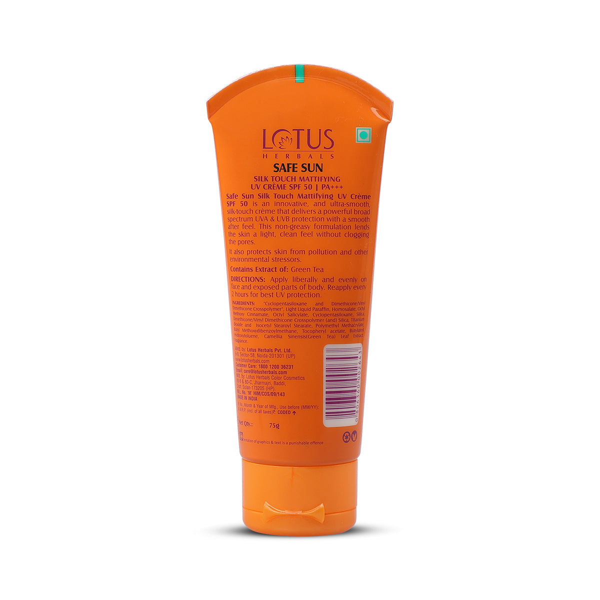 Safe Sun Silk Touch Mattifying UV Crème SPF 50 75 g