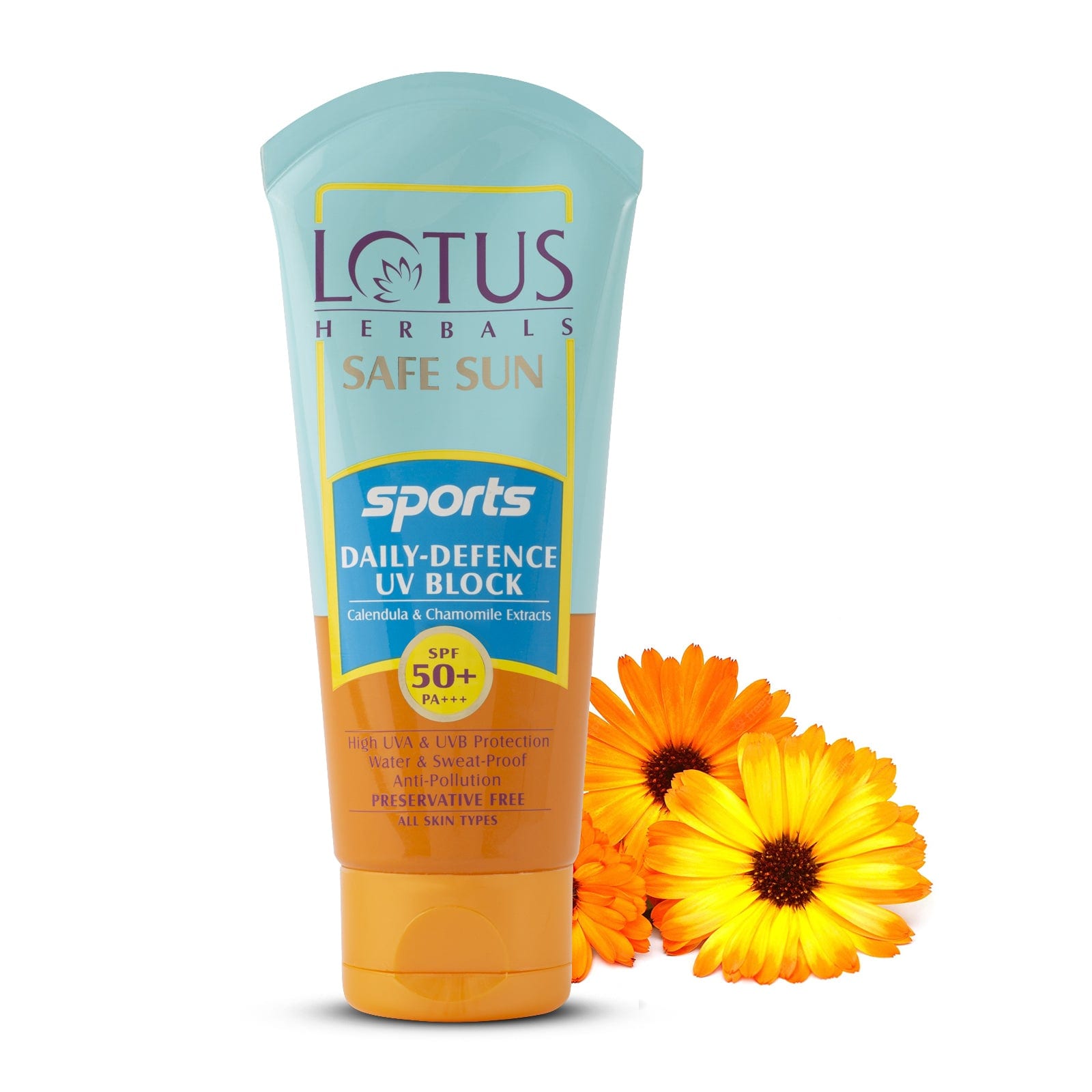 Safe Sun Sports Daily-Defence UV Block Sunscreen SPF 50+ 80g
