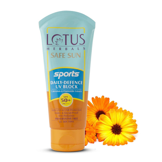 Safe Sun Sports Daily-Defence UV Block Sunscreen SPF 50+ 80g