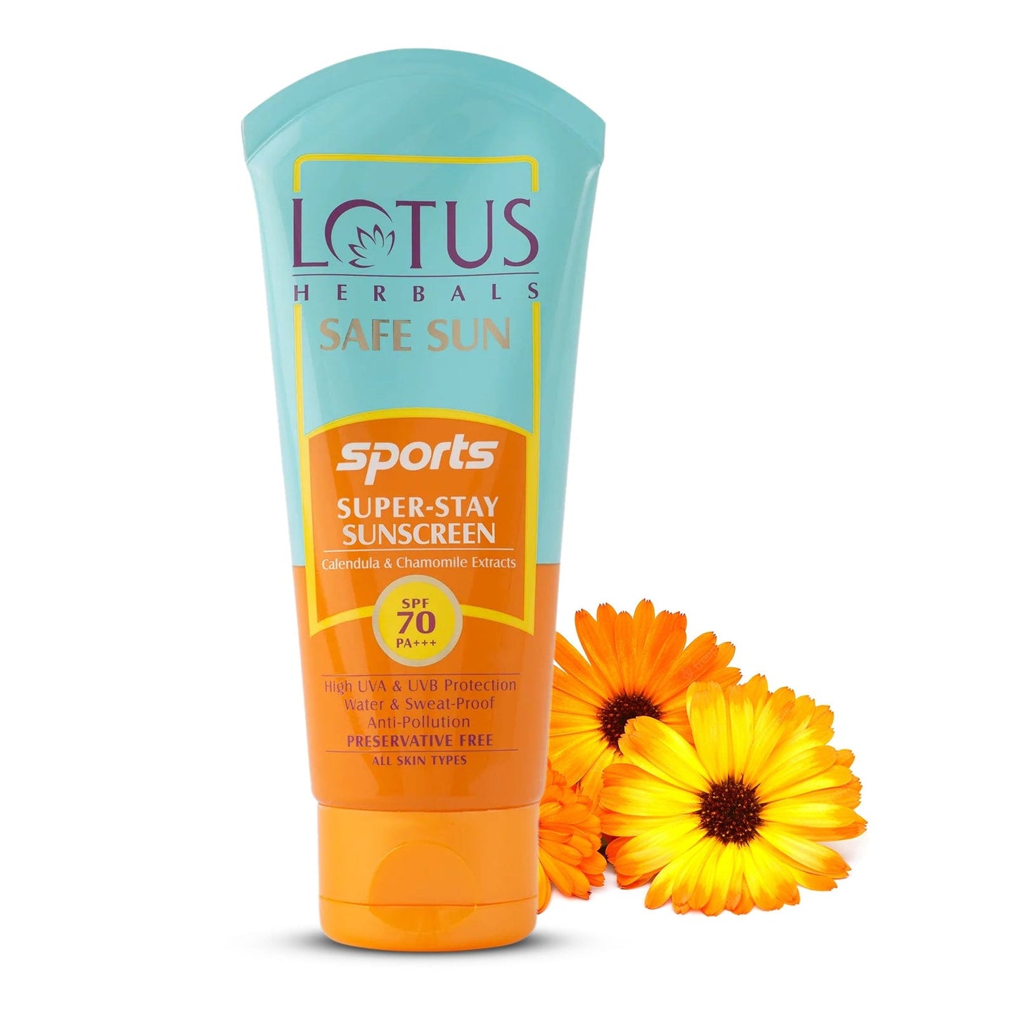 Safe Sun Sports Super-Stay Sunscreen SPF 70 PA+++ 80g