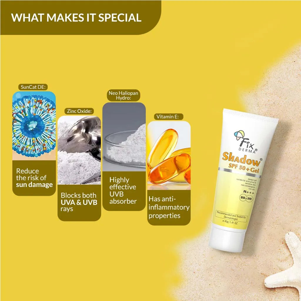 Shadow SPF 50+ Gel Sunscreen 40g