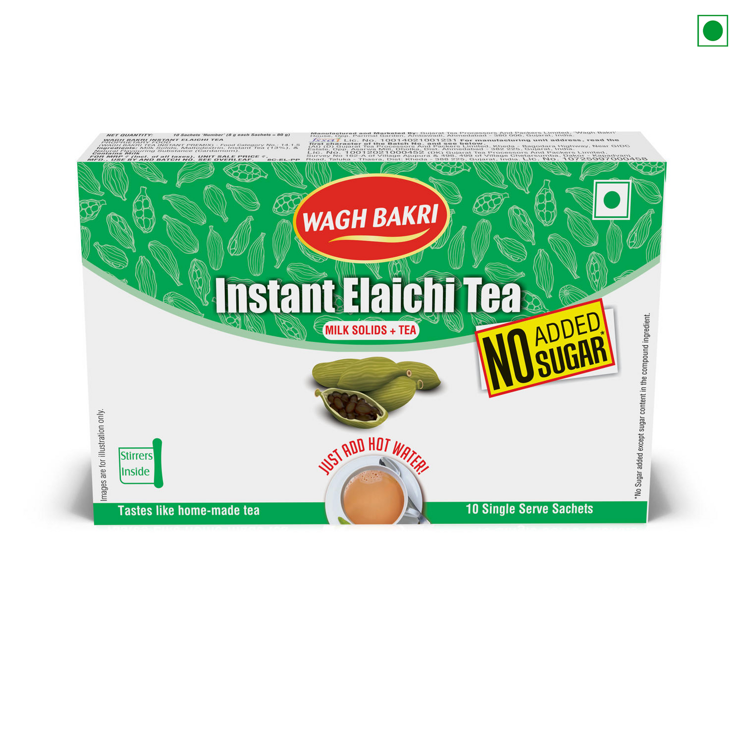 Instant Tea Premix Elaichi - No Added Sugar
