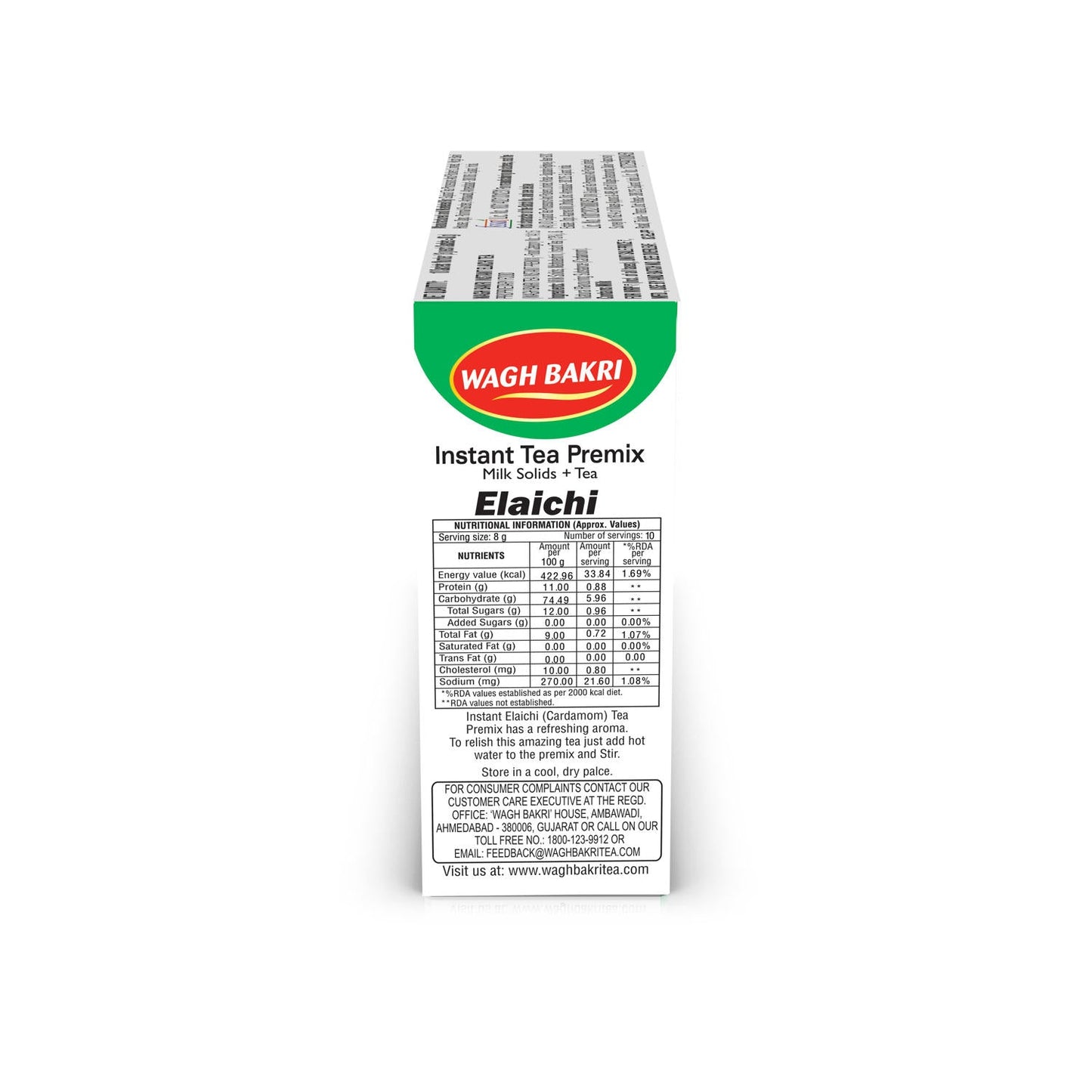 Instant Tea Premix Elaichi - No Added Sugar