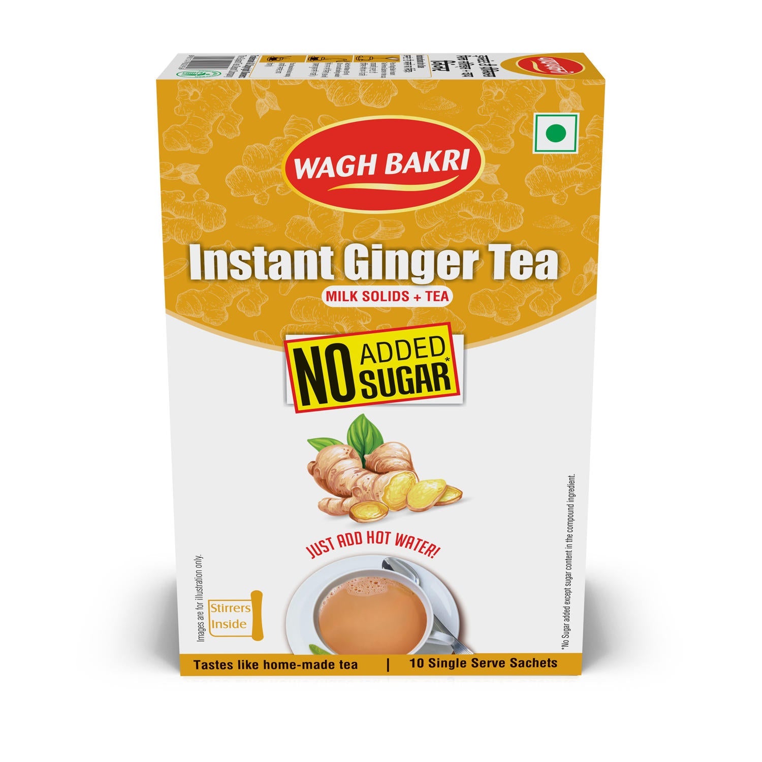 Instant Tea Premix Ginger - No Added Sugar