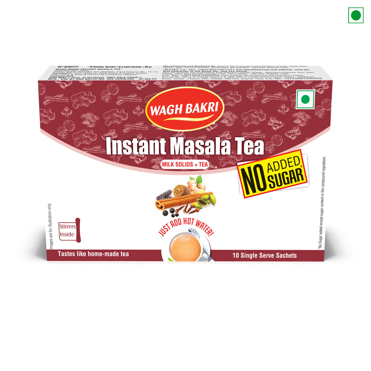 Instant Tea Premix Masala No Added Sugar