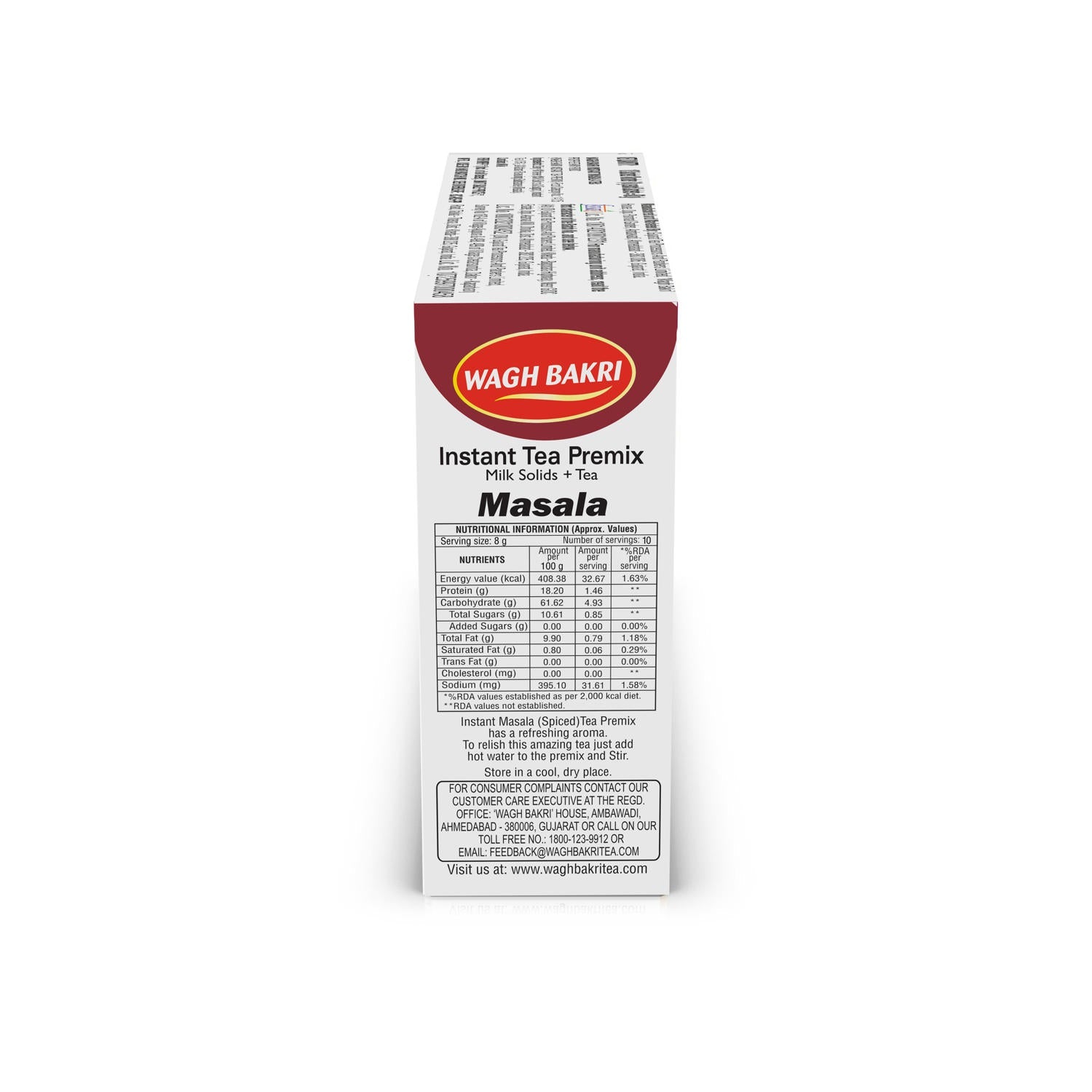 Instant Tea Premix Masala No Added Sugar