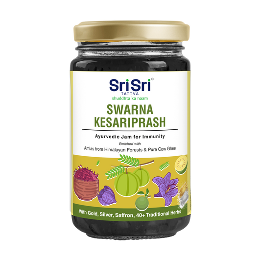 【Sri Sri Tattva】 Swarna Kesariprash Ayurvedic Jam for Immunity｜ スワルナ・ケサリプラシュ 免疫サポート用アーユルヴェーダジャム｜ 1kg