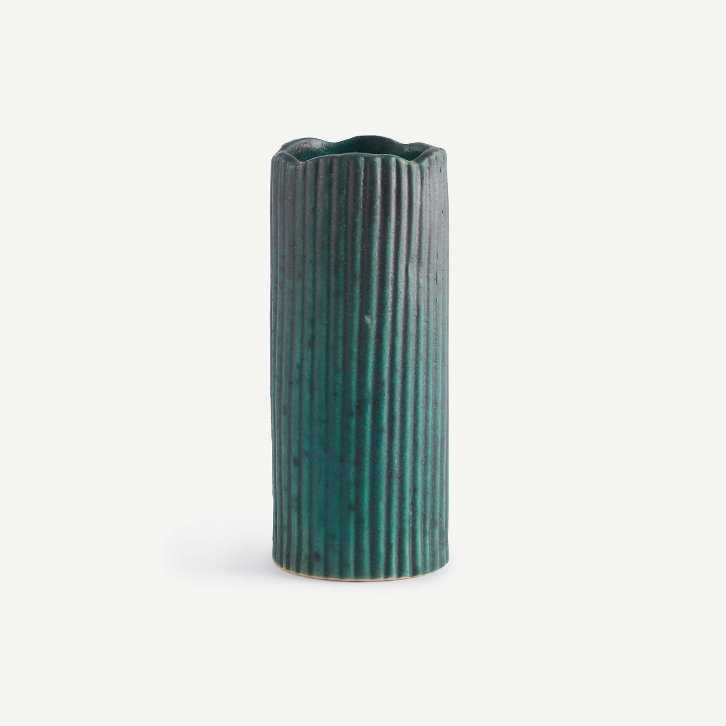 GENIL VASE (SET OF 2) 11.2(長) x 11.2(幅) x 15.1(高)；直径: 11.2