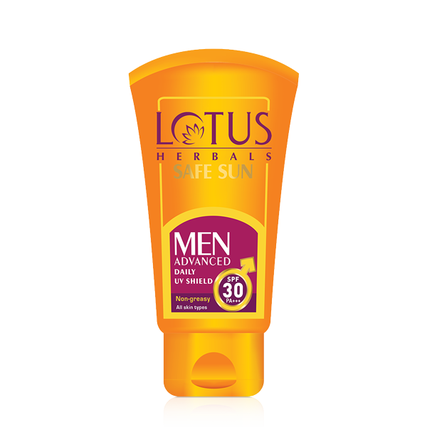 Safe Sun Advanced Men Daily UV Shield Sunscreen SPF 30 100 g