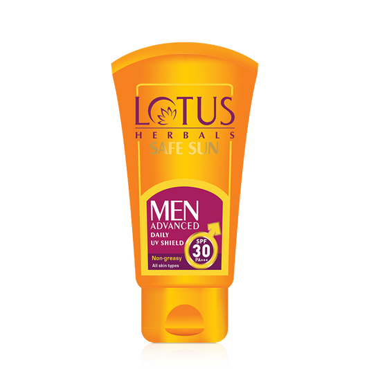Safe Sun Advanced Men Daily UV Shield Sunscreen SPF 30 100 g