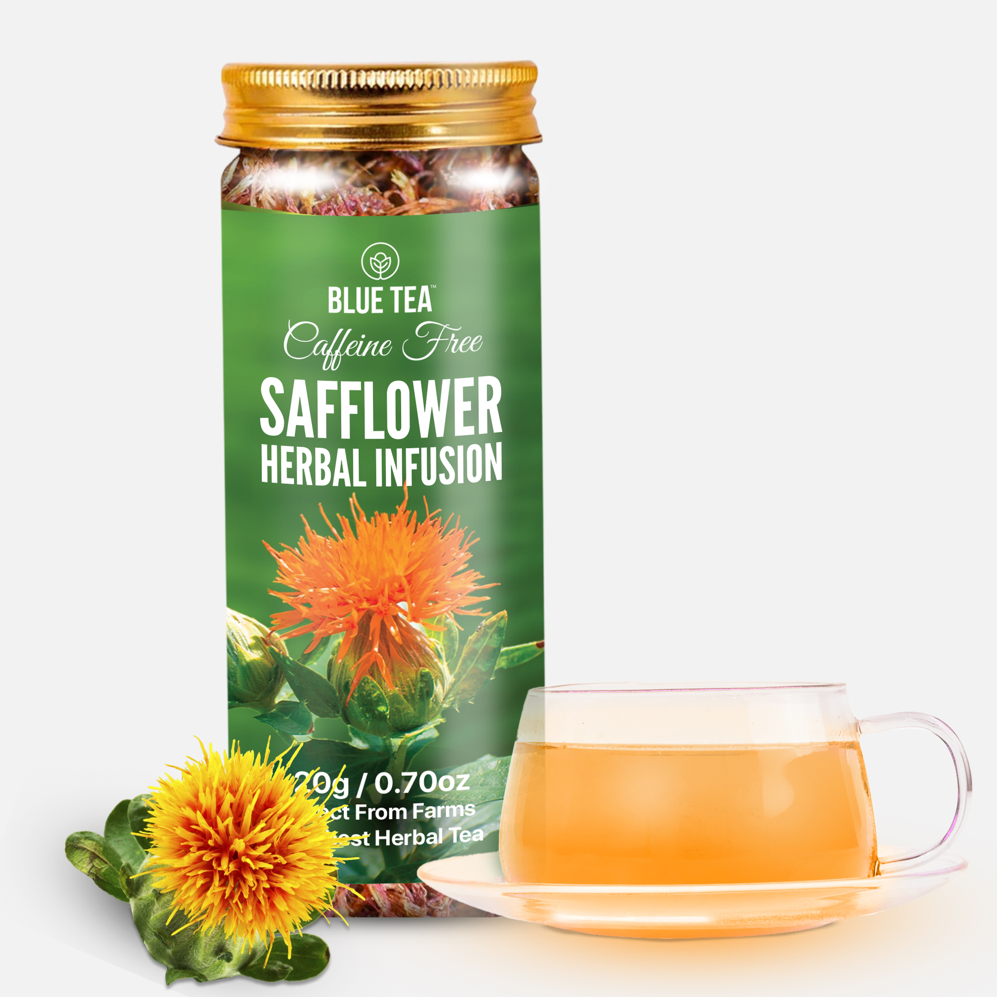 Safflower Herbal Tea - 20g | Pack of 2 20G