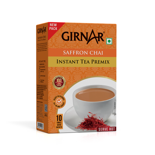 Instant Tea Premix With Saffron 10 Sachets