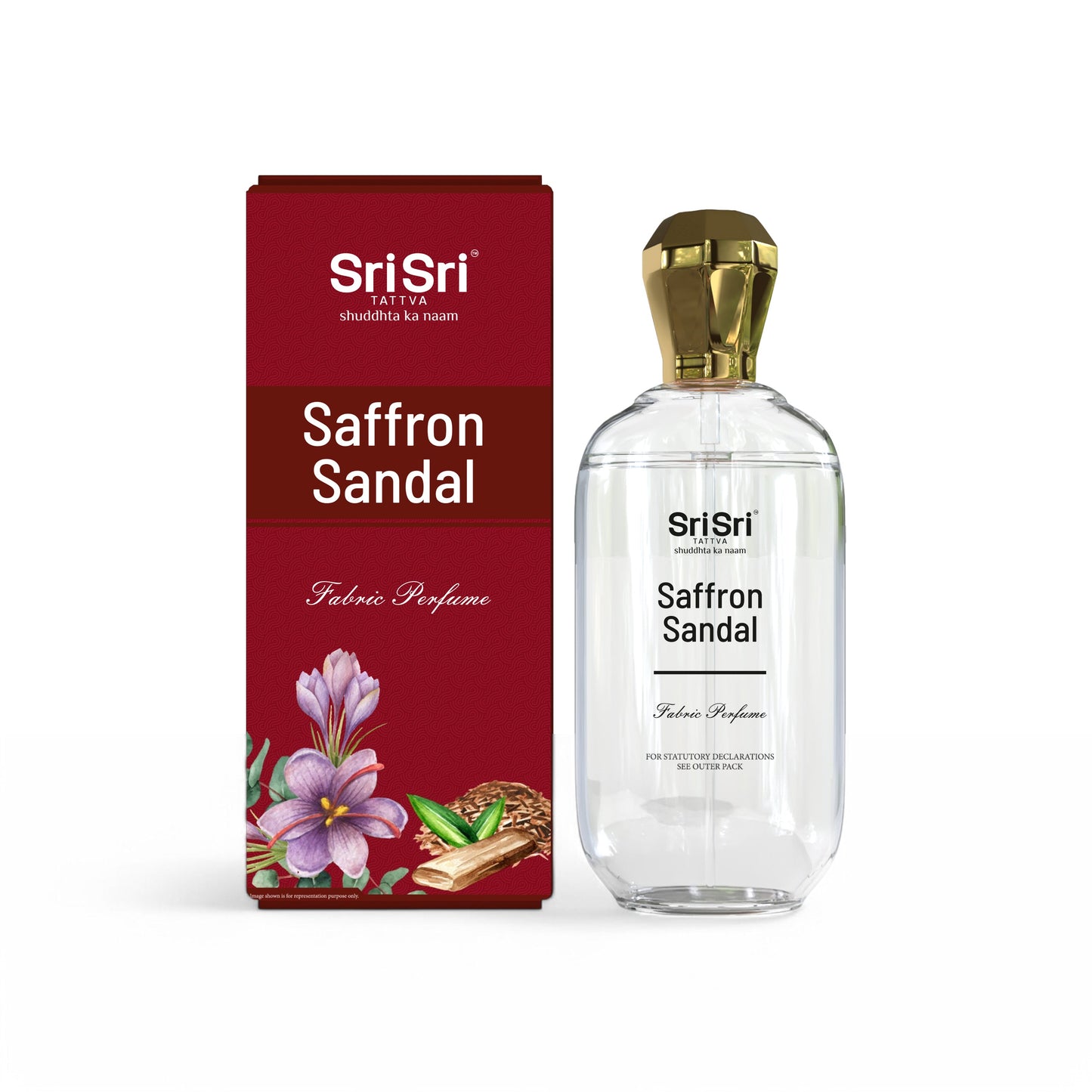 Saffron Sandal Fabric Perfume | 100 ml 100ml