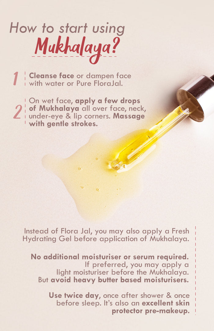 Pure Saffron Tuberose Mukhalaya Face Oil 15ml