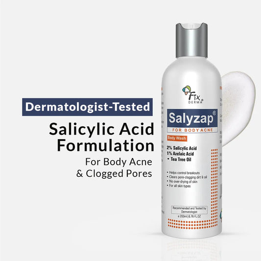 【Fixderma】 Salyzap Body Wash 200ml Pack of 2｜サリザップ ボディウォッシュ 2個セット｜200mlx2