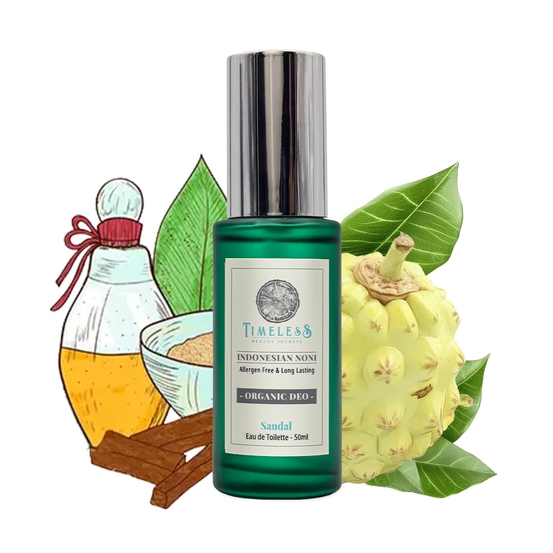 Indonesian Noni Organic Body Deodorant Sandal 50ml