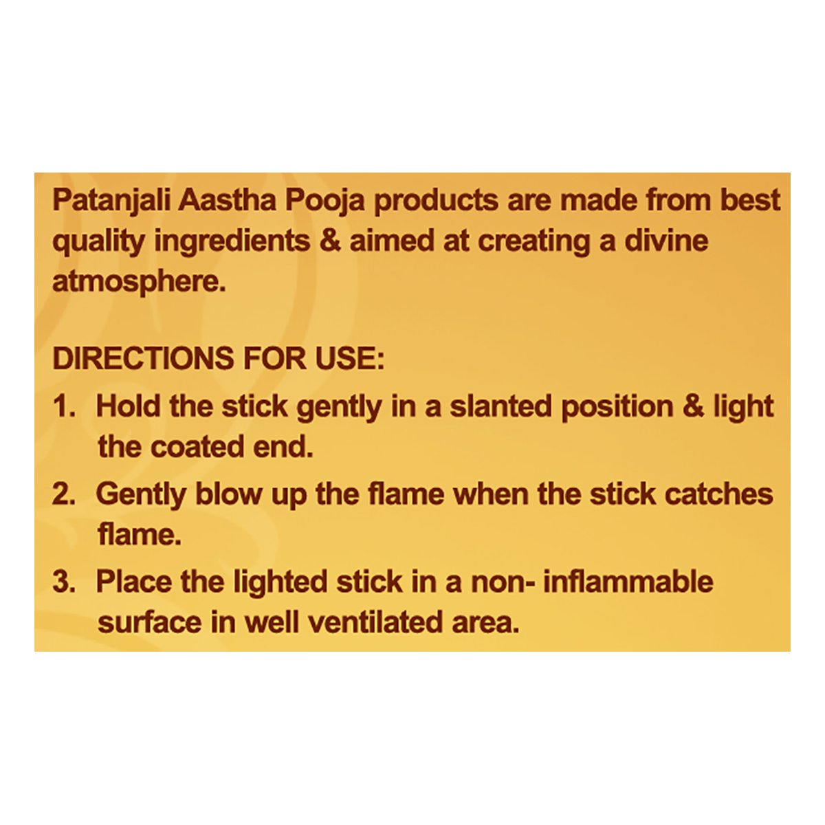 Aastha Sandal Flora Agarbatti
