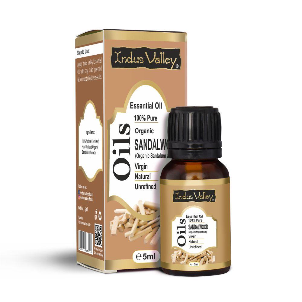 Pure & Organic Sandalwood Essential Oil - 5ml 5ml