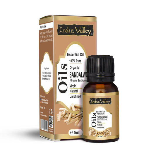 Pure & Organic Sandalwood Essential Oil - 5ml 5ml