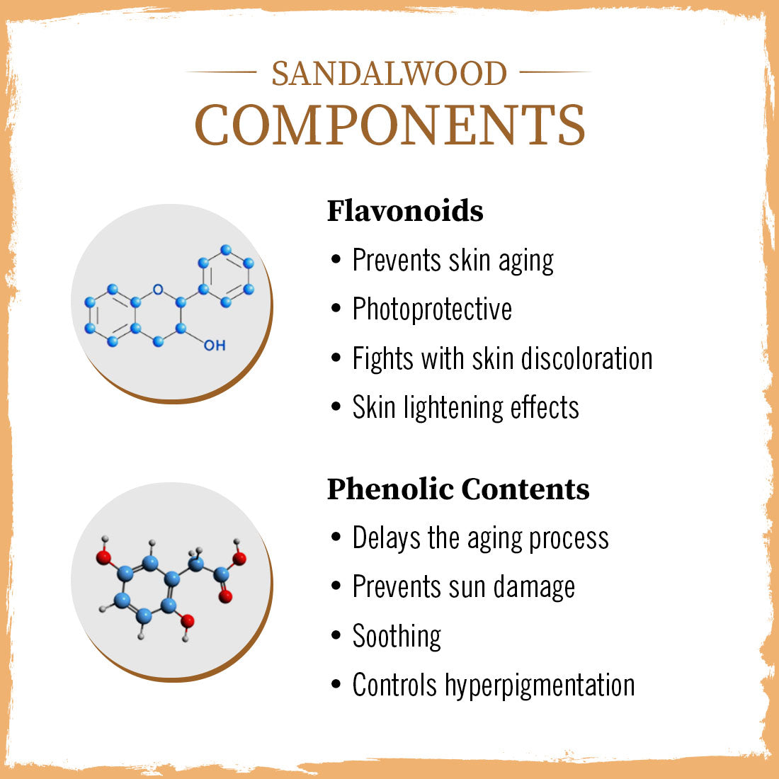 Sandalwood Powder Face Pack with Phenolic Contents & Flavonoids for Tan Removal, Acne Reduction, Anti-Aging, Cooling & Even Skin Tone 100g