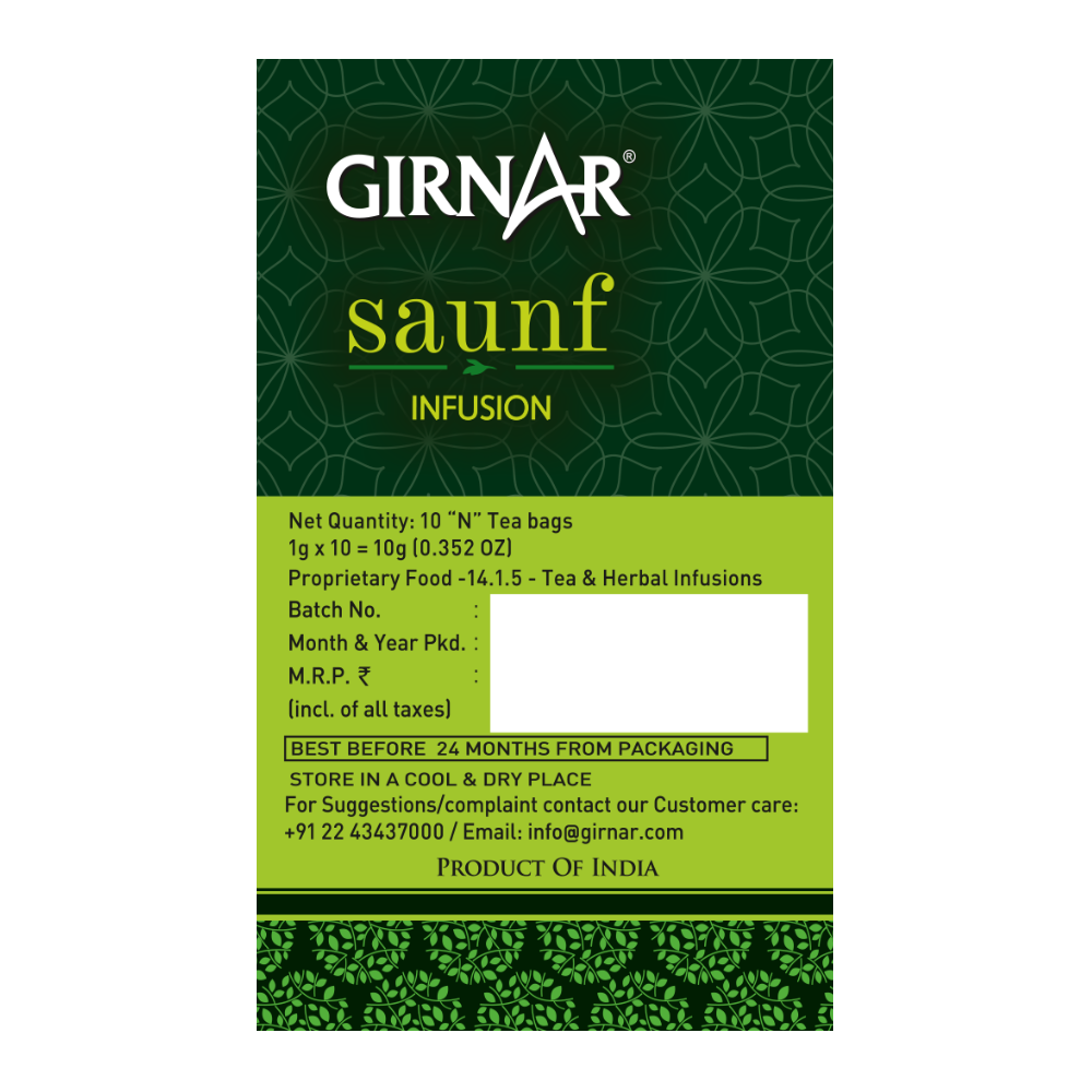 Saunf Infusion 10 Tea Bags