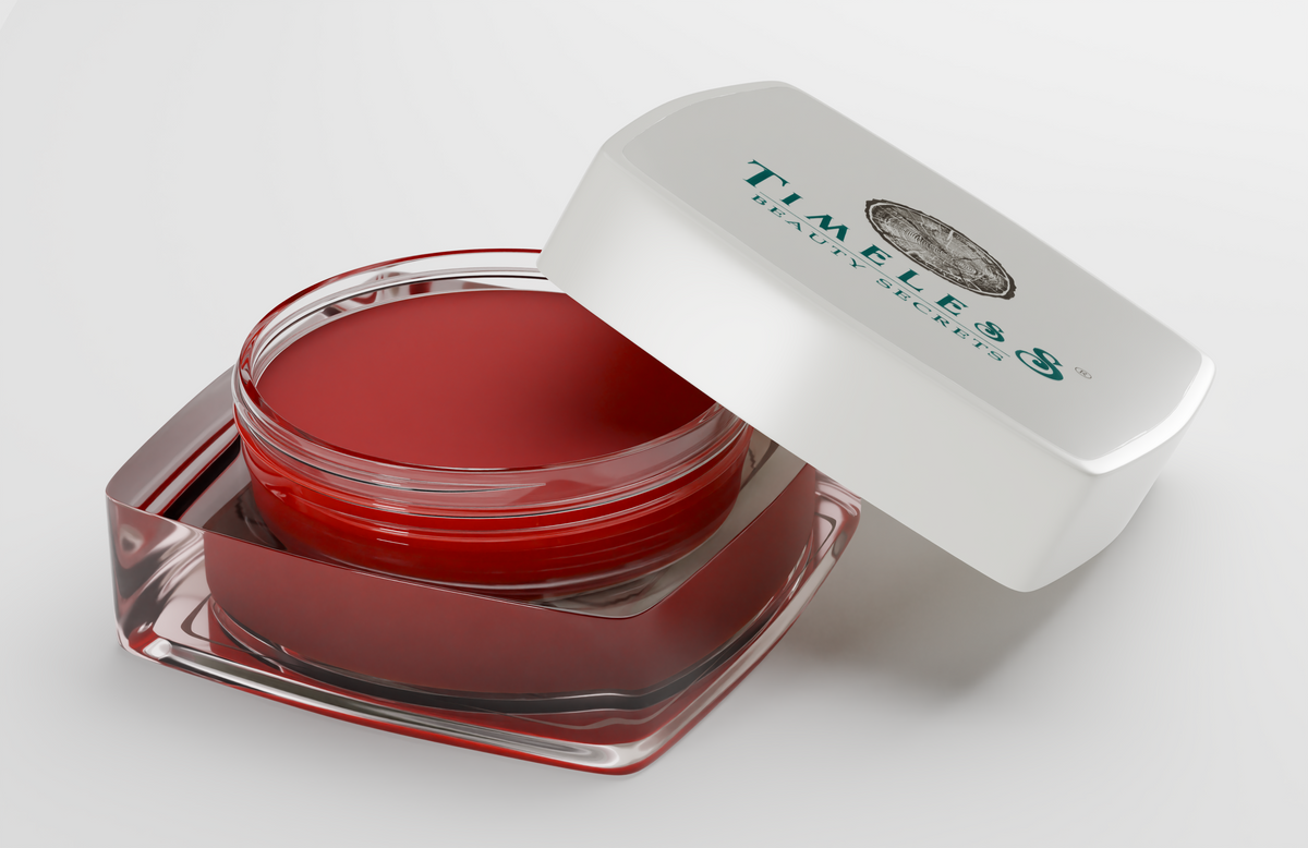 Organic Tinted Lip Balm With Exotic Flavours Scarlet Red