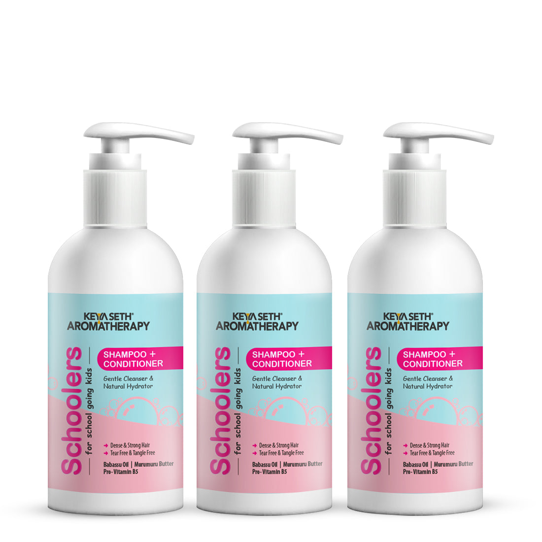 Schoolers Kids Shampoo & Conditioner for Soft & Shining Hair. No sulfate & paraben 275ml