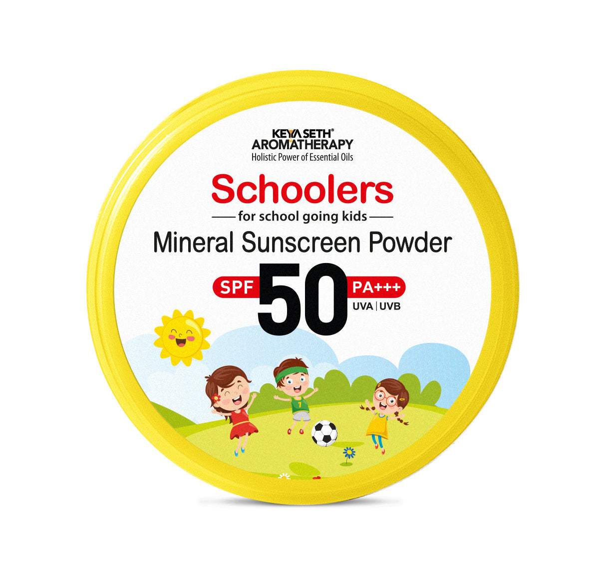 Schoolers Mineral Kids & Baby Sunscreen Powder SPF 50 PA+++, Sweat Resistant, Oil Free 50ml