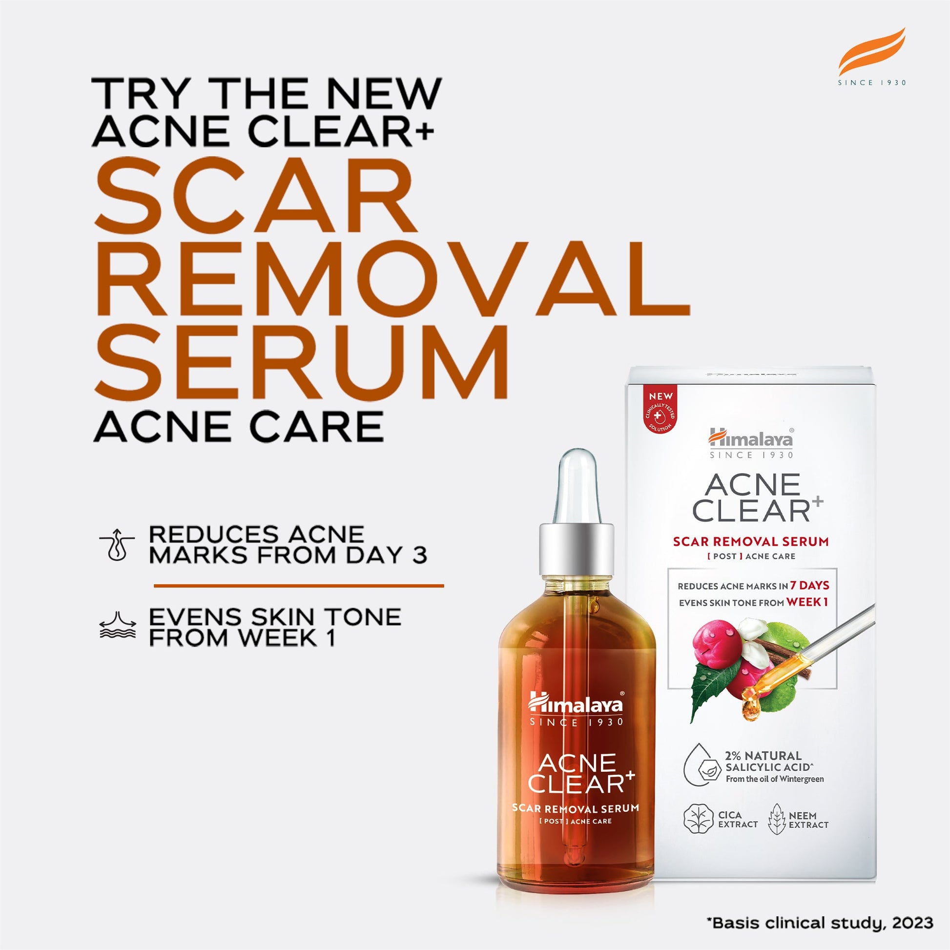 Acne Clear+ Scar Removal Serum 30ml