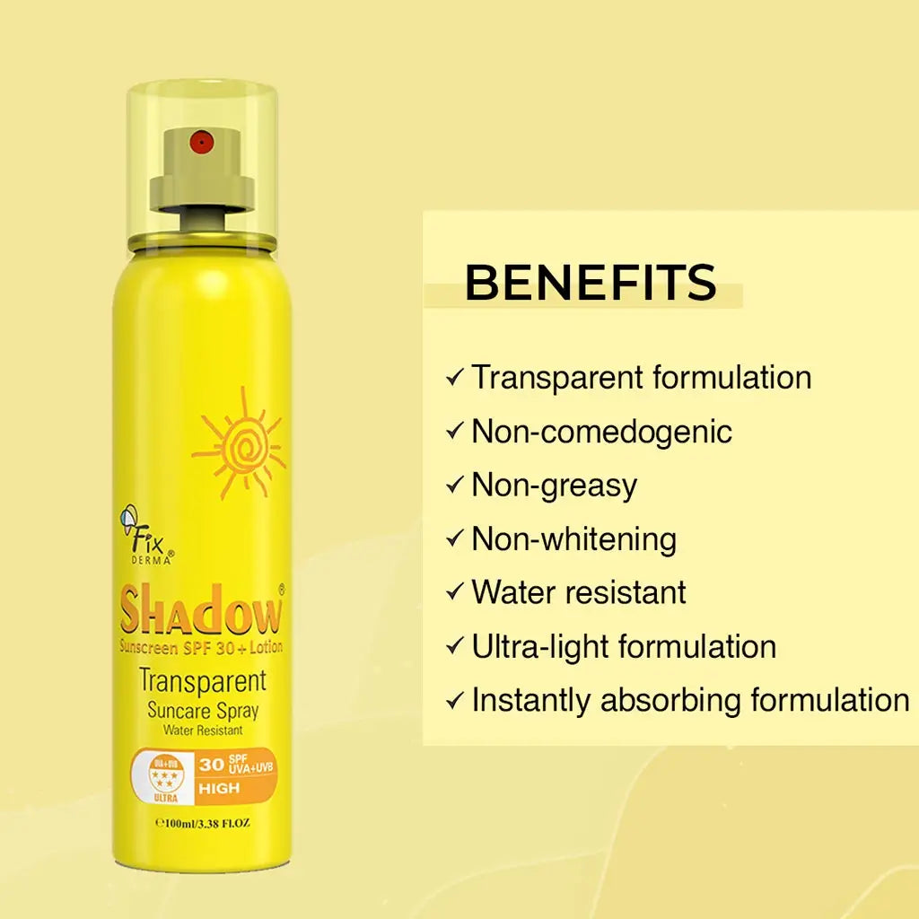 Shadow Sunscreen Spray SPF 30+ Lotion