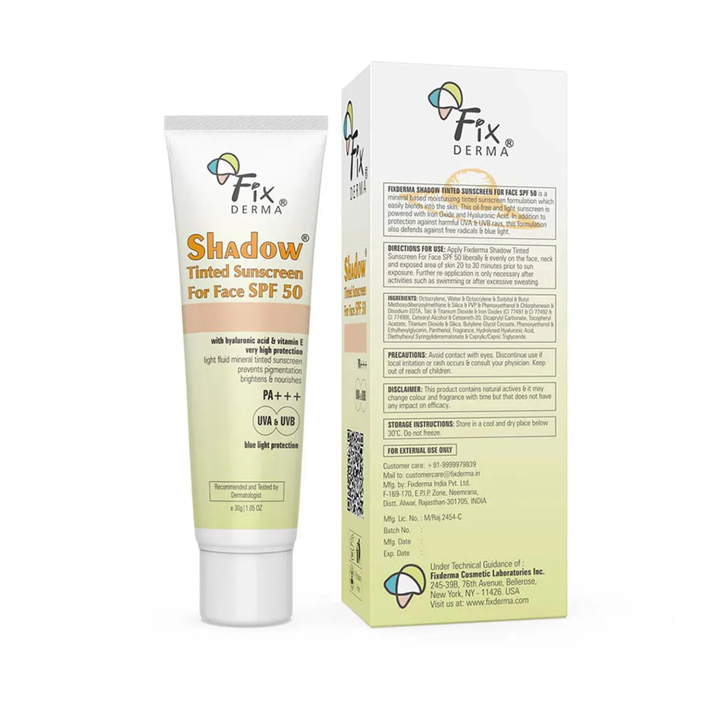 Shadow SPF 50+ Tinted Sunscreen Tan