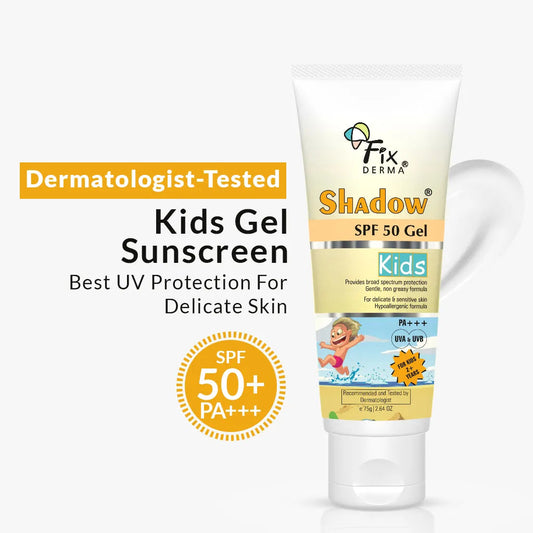 【Fixderma】 Shadow SPF 50 Gel Kids｜シャドウ SPF50 ジェル キッズ｜50G