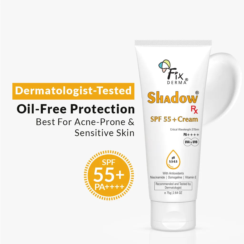【Fixderma】 Shadow Rx SPF 55+ Cream｜シャドウRx SPF55+ クリーム｜75g