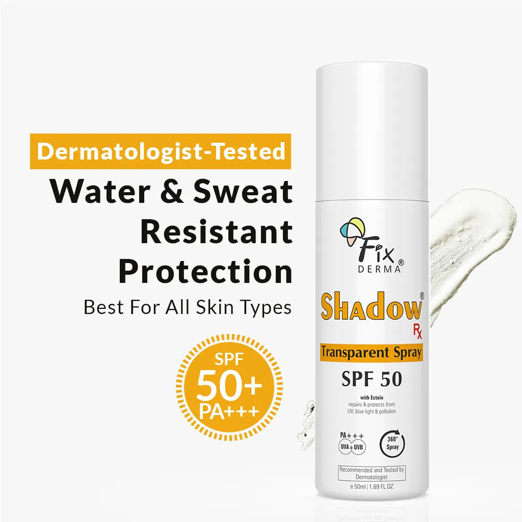 【Fixderma】 Shadow Rx Transparent Spray SPF 50｜シャドウRx トランスペアレント スプレー SPF50｜50ml