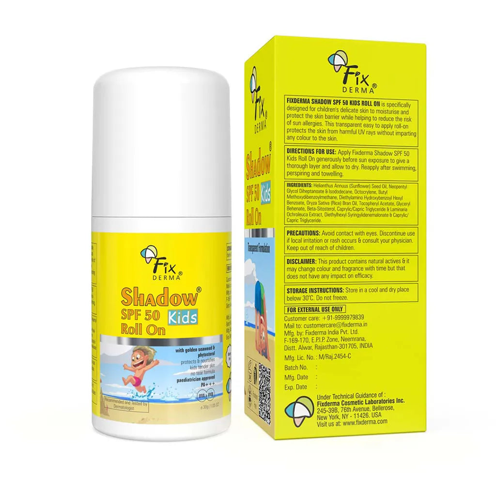 Shadow SPF 50 Roll on Sunscreen for Kids