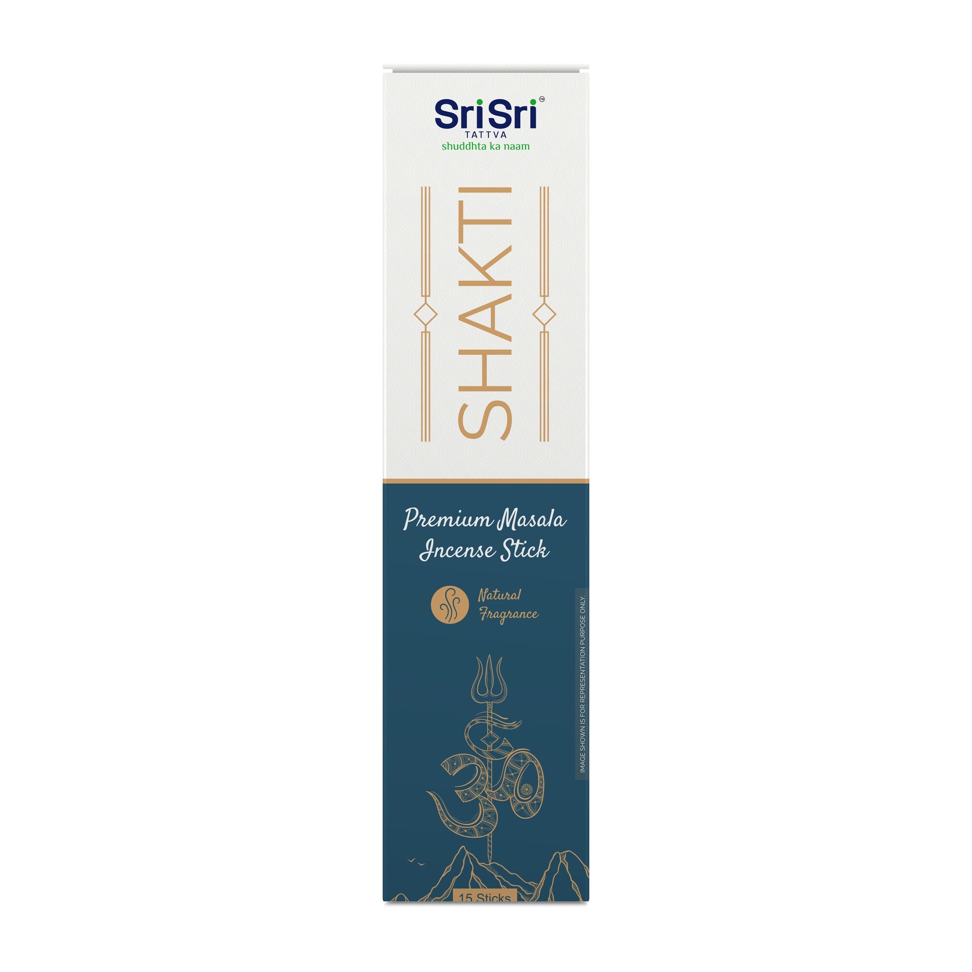 Shakti Premium Masala Incense Stick For Pooja |  15 Agarbatti Sticks 15g