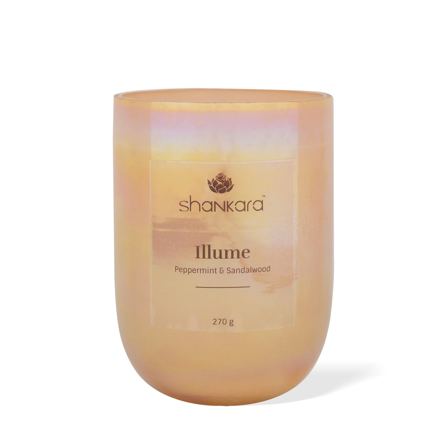 Pink Illume Candle  by Shankara 400g