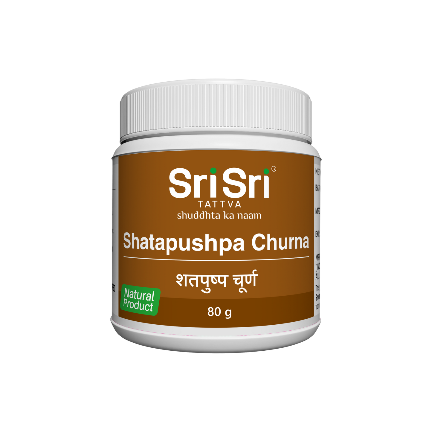 【Sri Sri Tattva】 Shatapushpa Churna｜ シャタプシュパ チュルナ｜ 80g