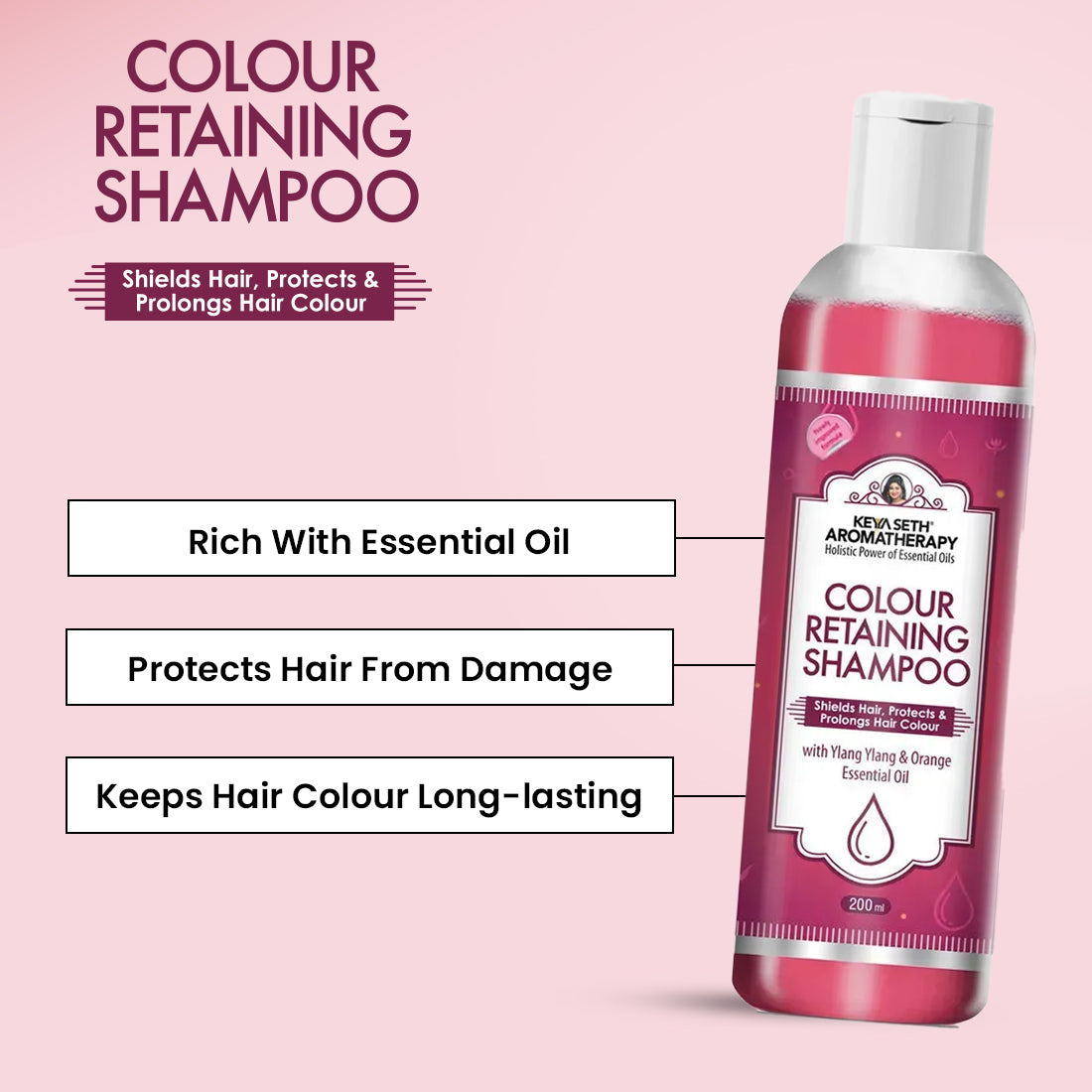 Shine & Silk Colour Retaining Shampoo 200ml