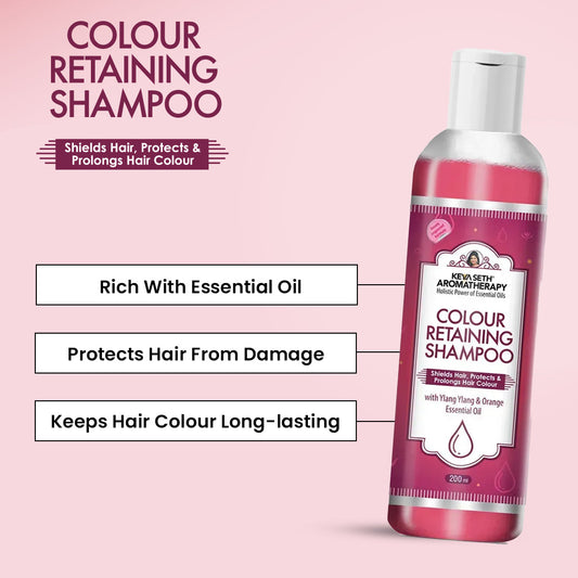 Shine & Silk Colour Retaining Shampoo 200ml x 3