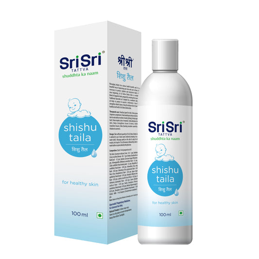 【Sri Sri Tattva】 Shishu Taila (Healthy Skin Oil)｜ シシュ・タイラ（健やかな肌のためのオイル）｜ 100g