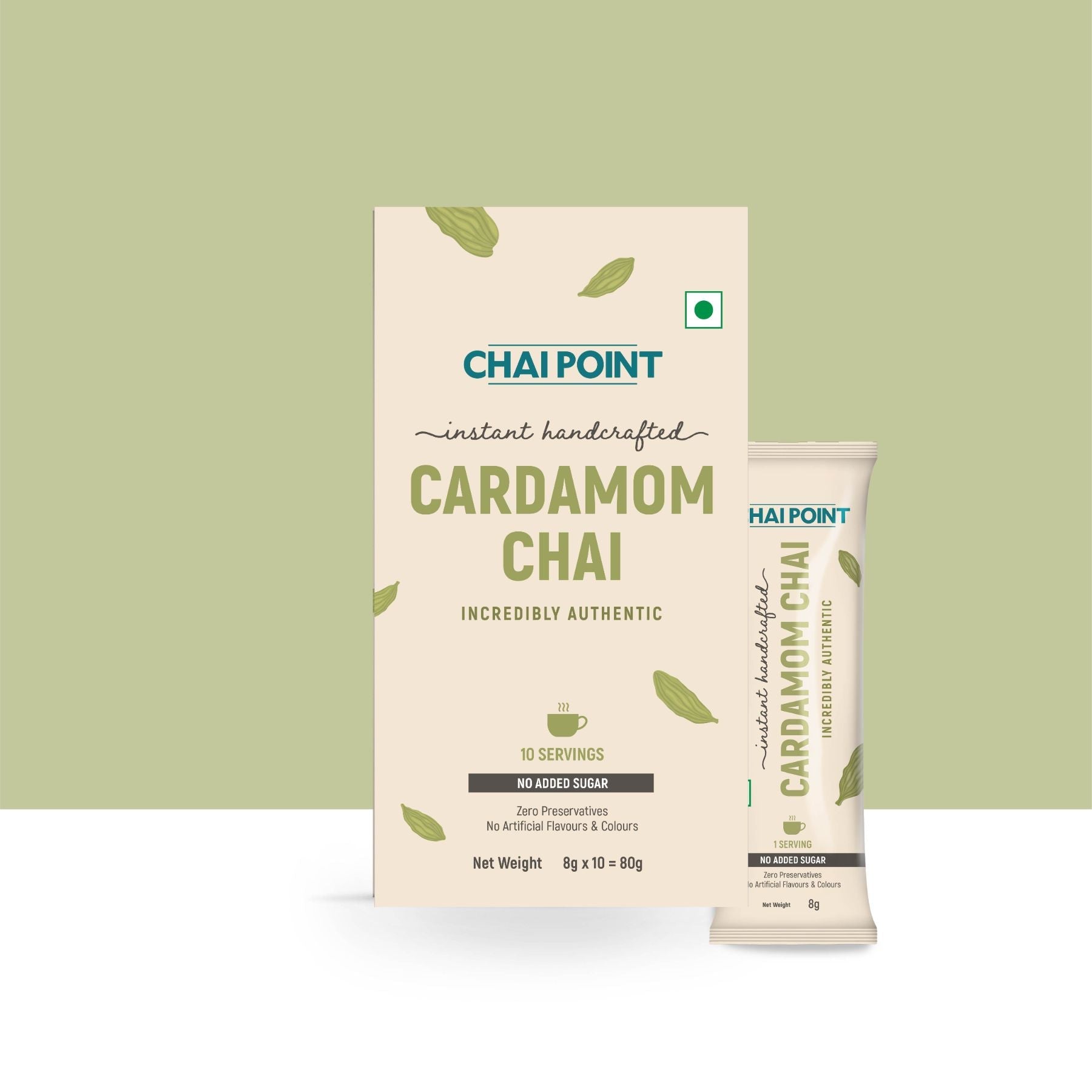 Instant Chai No Sugar Combo Pack - Pack of 3 boxes (30 Sachets) 30 Sachets