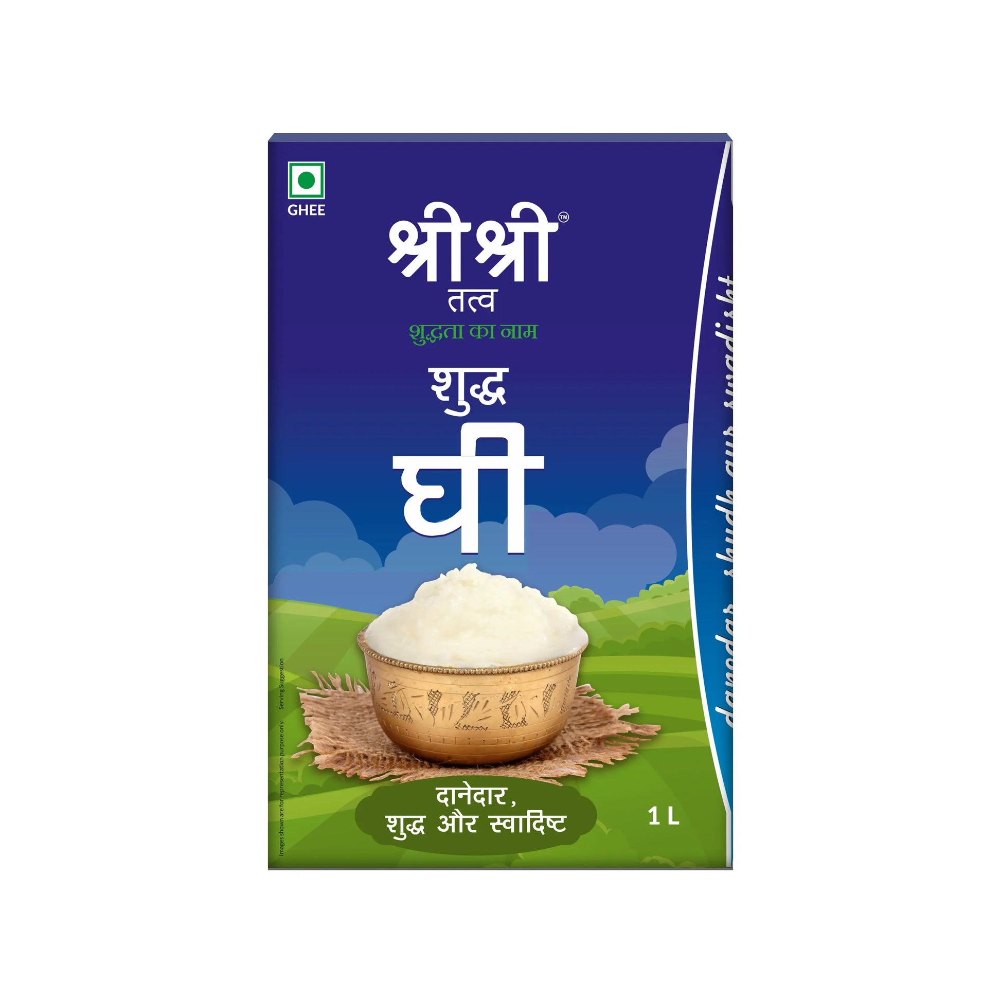 Shuddh Ghee - Danedar, Pure & Tasty, 1 L 1L