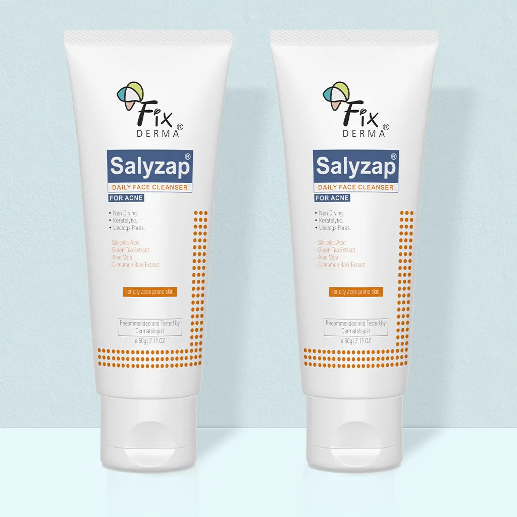 Salyzap Daily Face Cleanser 60g Pack of 2 60gx2