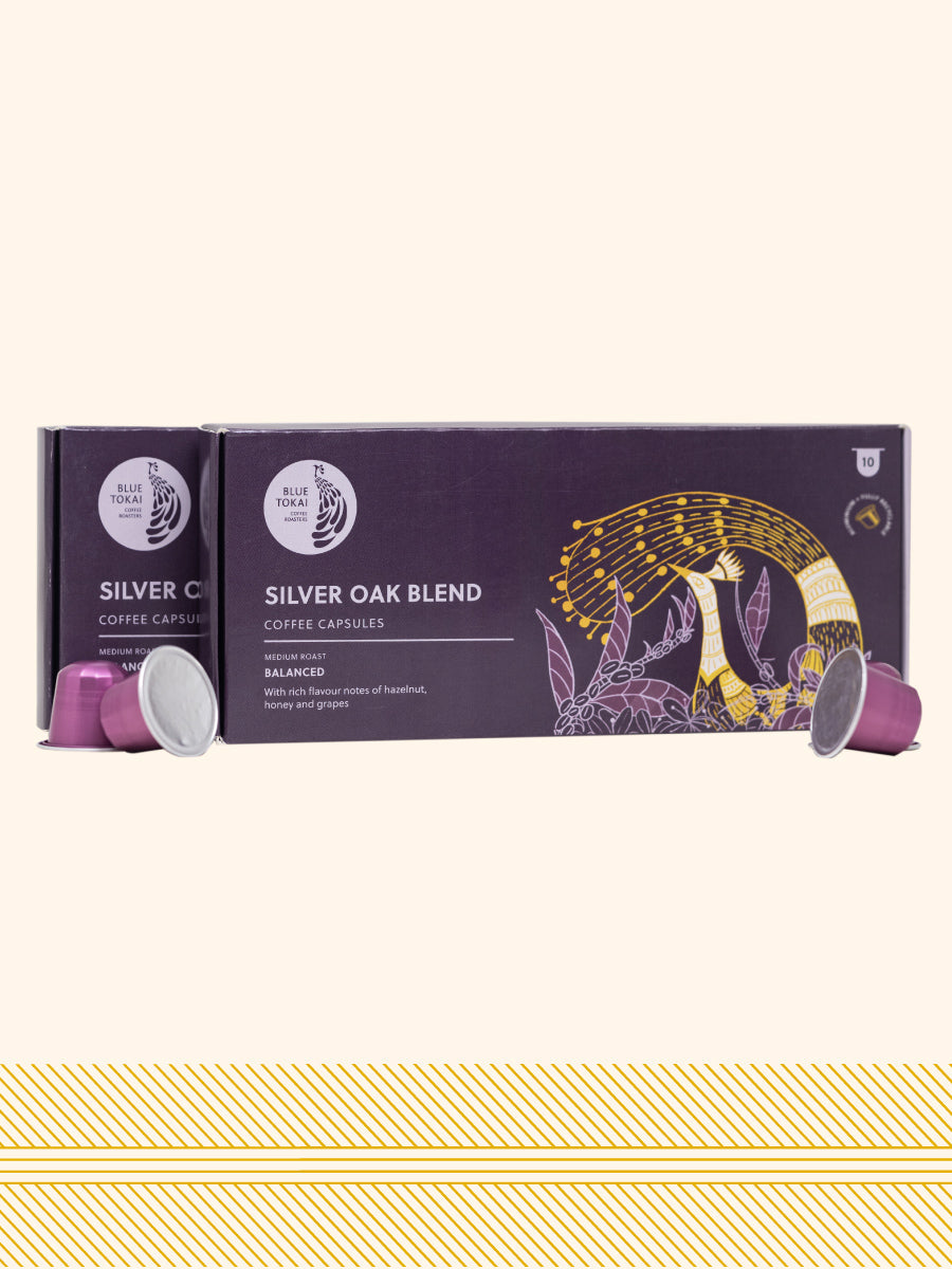 Silver Oak Blend - Coffee Capsules Pack of 10