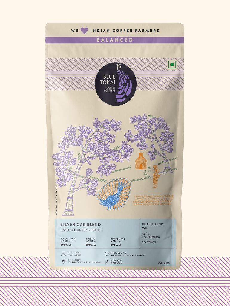 Silver Oak Café Blend Ground for Pour Over 250g