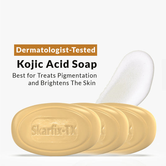 【Fixderma】 Skarfix-TX De-Pigmentation & Brightening Soap Pack of 3