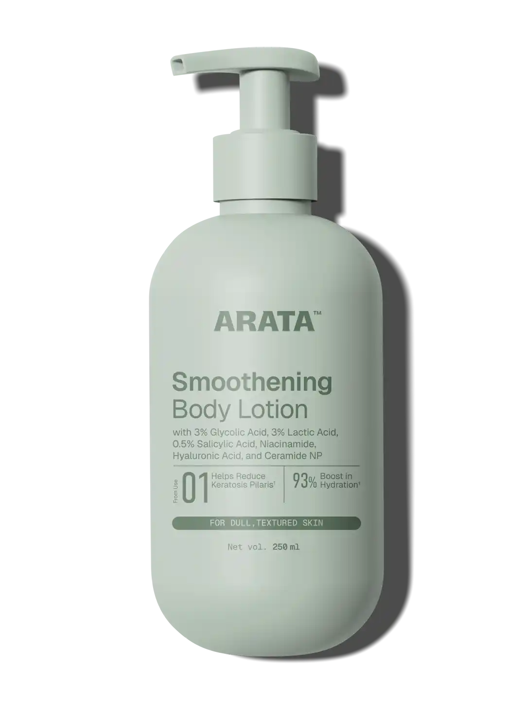 【Arata】 Smoothening Body Lotion - 250 ml｜スムージング ボディローション｜250 ml