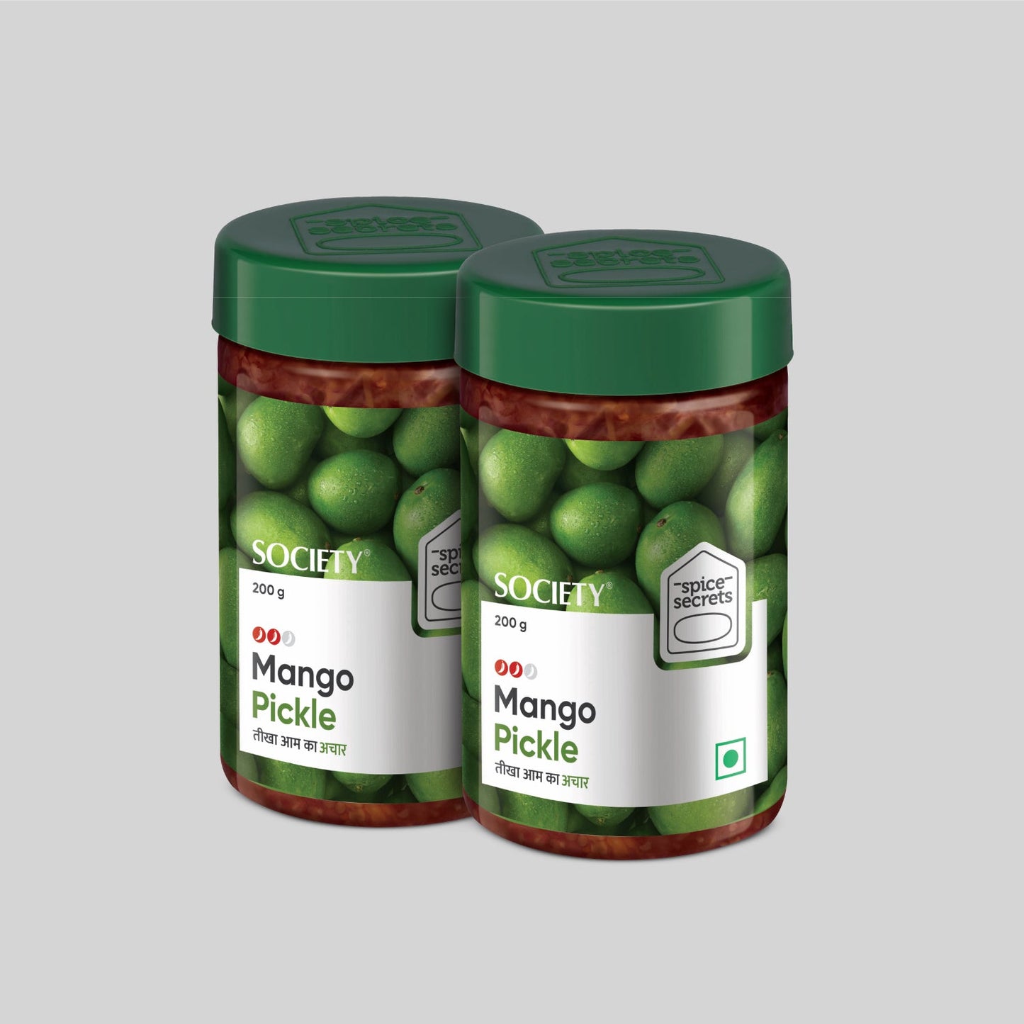 Spicy Mango Pickle - Pack of 2 200 g x 2